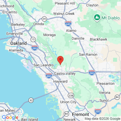 Map to  office in Castro Valley, CA
