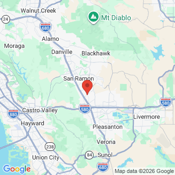 Map to Make A Smile office in San Ramon, CA