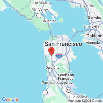 Map to EZ Smile Family Dental Group - San Francisco office in Sf, CA