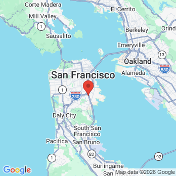 Map to Josephine M Weber DMD, Inc. office in San Francisco, CA