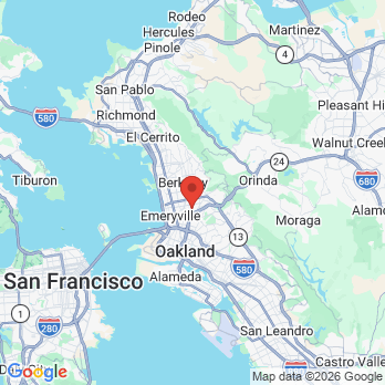 Map to Rockridge Family Dentistry - Sherin M. Yuan, DDS office in Oakland, CA