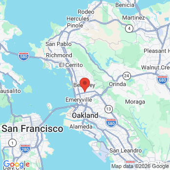 Map to Your Dental Story Berkeley office in Berkeley, CA