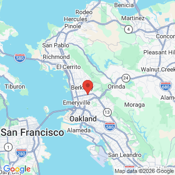 Map to mi hyun kim office in Berkeley, CA