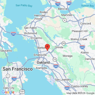 Map to  office in Berkeley, CA