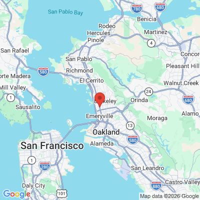 Map to  office in Berkeley, CA
