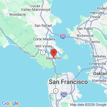 Map to SUPARNA VOHRA DDS office in Sausalito, CA