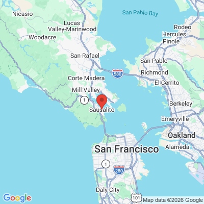 Map to  office in Sausalito, CA