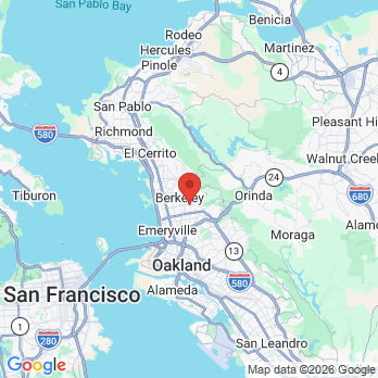 Map to Berkeley-Orinda Oral Surgery office in Berkeley, CA