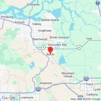 Map to  office in Byron, CA