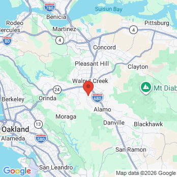 Map to Primary Office office in Walnut Creek, CA