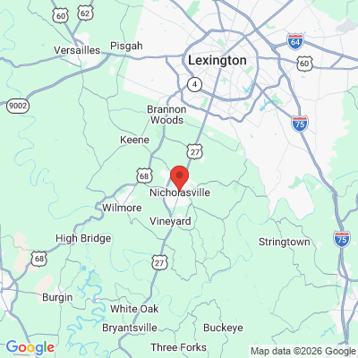Map to  office in Nicholasville, KY