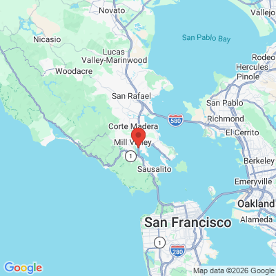 Map to  office in Mill Valley, CA