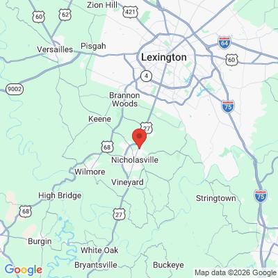Map to  office in Versailles, Jessamine County