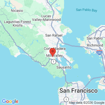 Map to Primary Office office in Mill Valley, CA