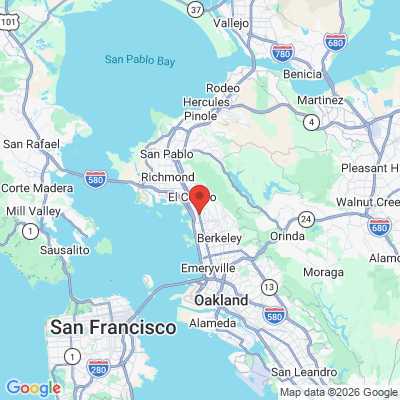 Map to Cortese Dental office in Albany, CA