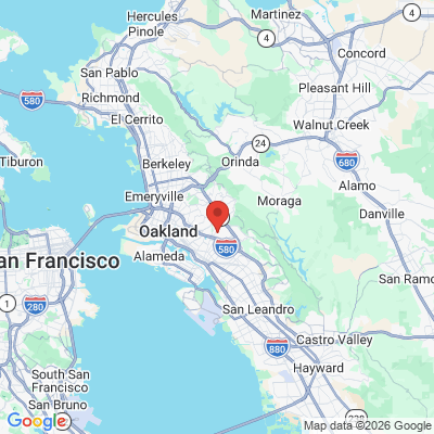 Map to  office in Oakland, CA