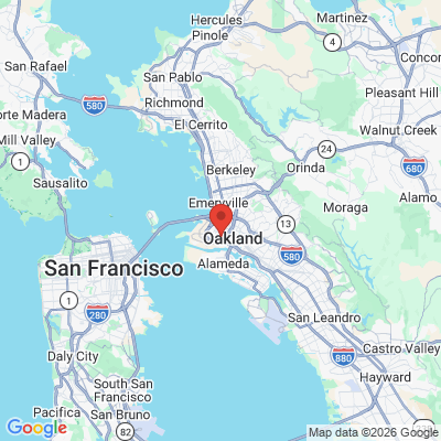 Map to  office in Oakland, CA
