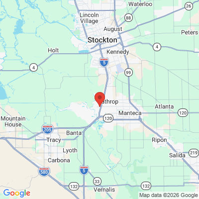 Map to  office in Lathrop, CA