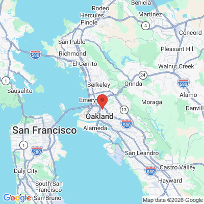 Map to TDL DENTAL GROUP office in Oakland, CA