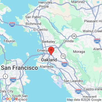 Map to Oakland office office in Oakland, CA