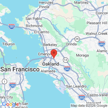 Map to Primary Office office in Oakland, CA