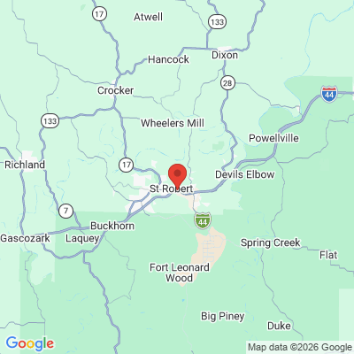 Map to  office in Heartland Dental