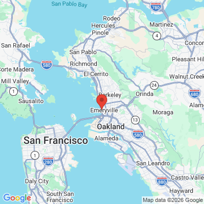 Map to  office in Emeryville, CA