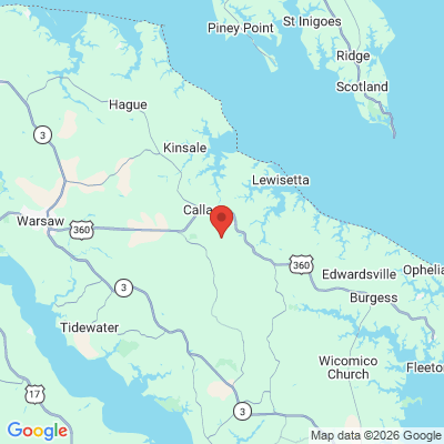 Map to  office in Callao, VA