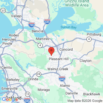 Map to Primary Office office in Martinez, CA