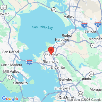 Map to iSmile San Pablo office in San Pablo, CA