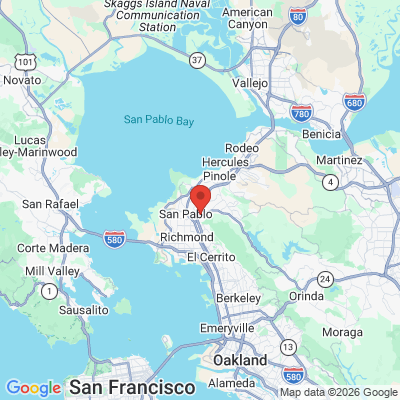 Map to  office in San Pablo, CA