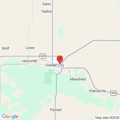Map to  office in Garden City, KS