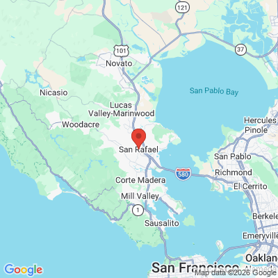 Map to  office in San Rafael, CA