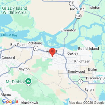 Map to Signature Smiles Dentistry (formerly Antioch Lone Tree Dental) office in Antioch, CA