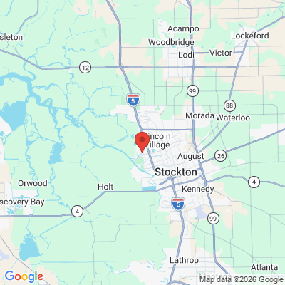 Map to  office in Stockton, CA