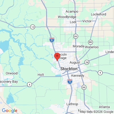 Map to  office in Stockton, CA