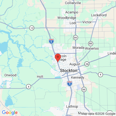 Map to  office in Stockton, CA