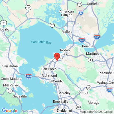 Map to  office in Pinole, CA