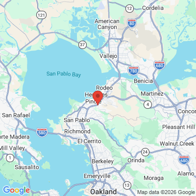 Map to  office in Pinole, CA