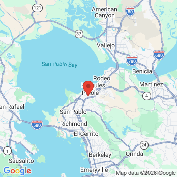Map to Primary Office office in Pinole, CA