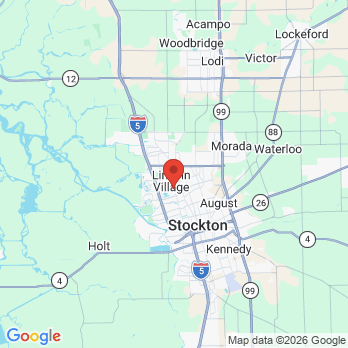 Map to Stockton office in Stockton, CA