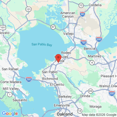 Map to Primary Office office in Pinole, CA