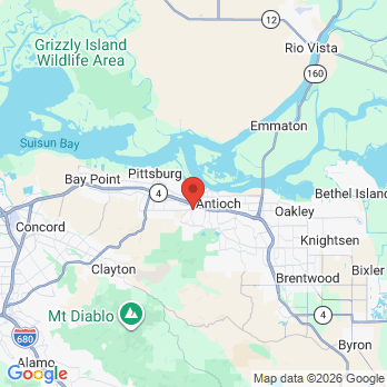 Map to Primary Office office in Antioch, CA