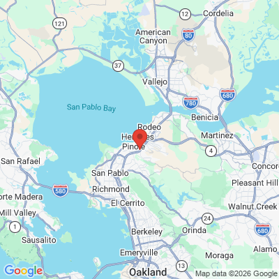 Map to  office in Pinole, CA