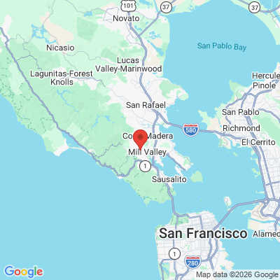 Map to  office in Mill Valley, CA