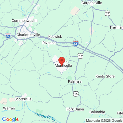 Map to  office in Palmyra, VA