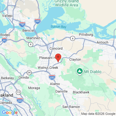 Map to  office in Walnut Creek, CA