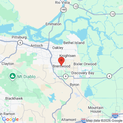 Map to  office in Brentwood, CA