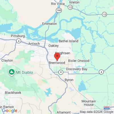 Map to  office in Brentwood, CA