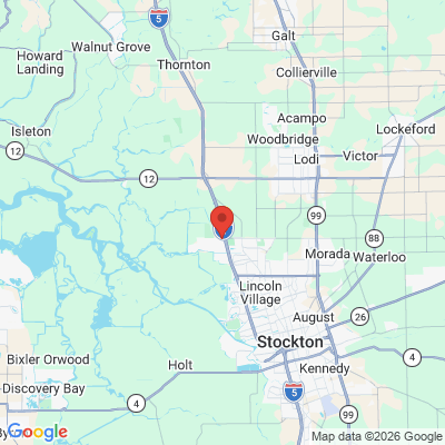 Map to  office in Stockton, CA